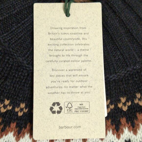 Barbour Kingsbury Knitted Sweater Dress Black Shift Long Sleeve Turtleneck 6 New - Picture 12 of 13